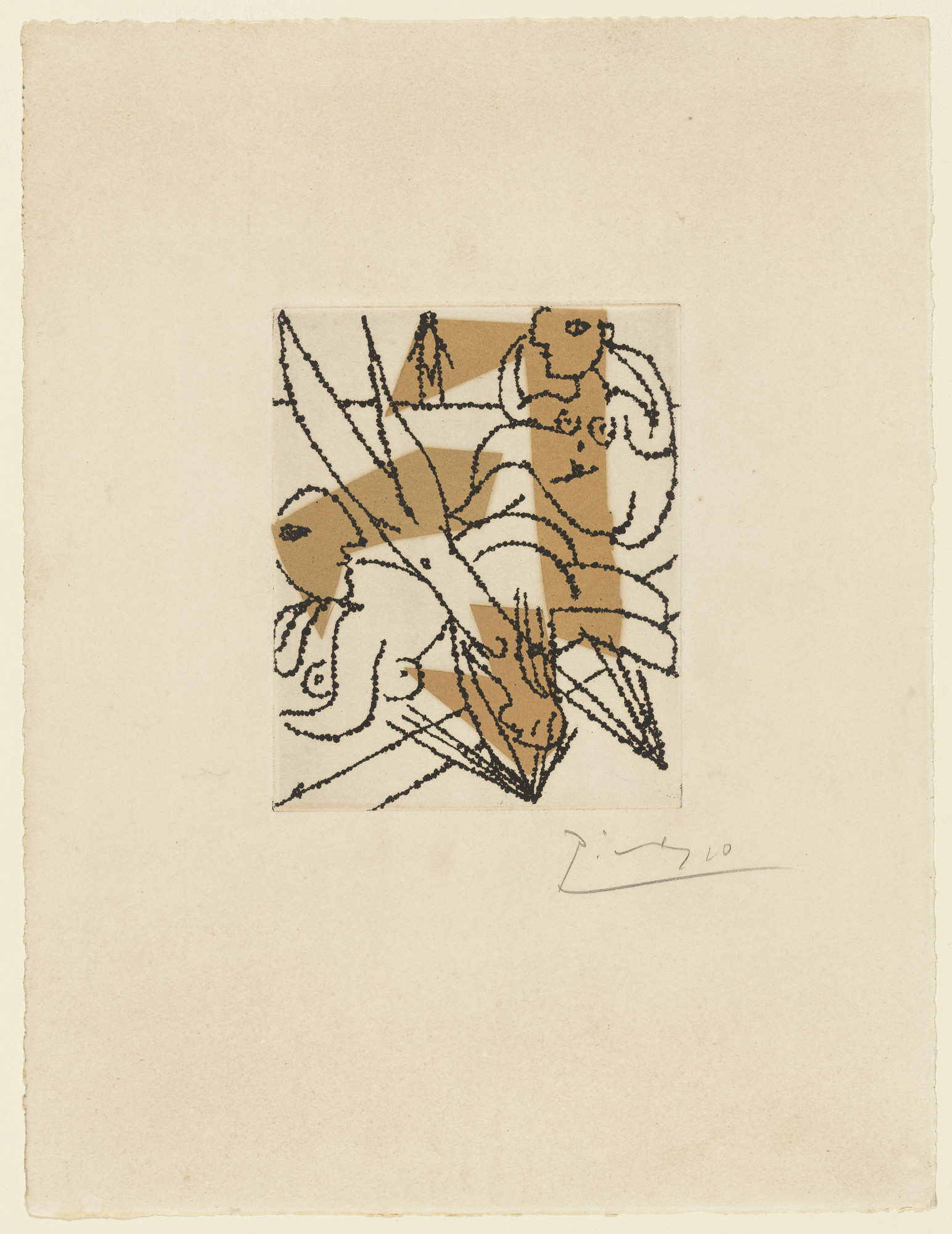Pablo Picasso. The Diver (La Plongeuse)