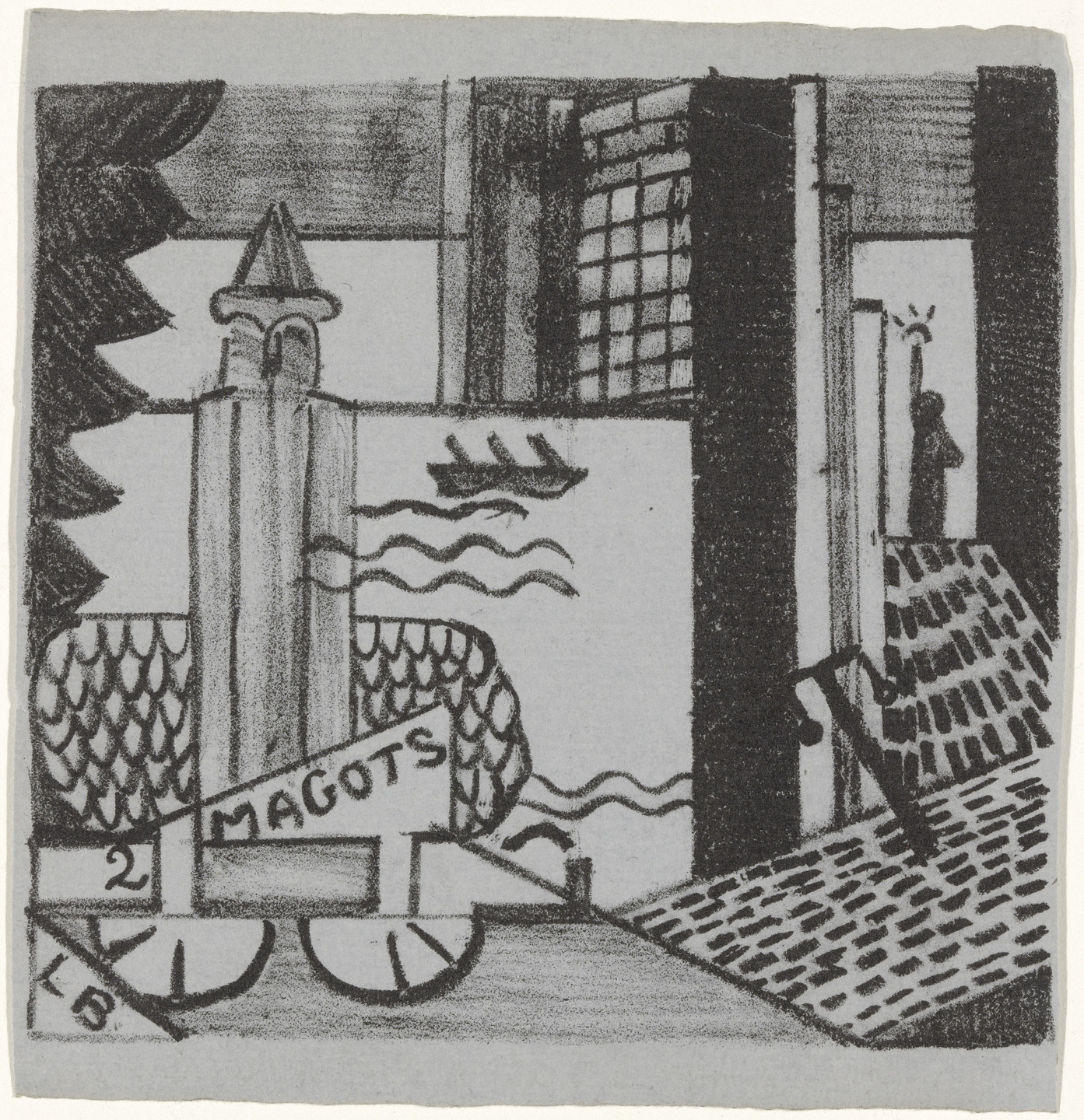 Louise Bourgeois. St. Germain. 1938