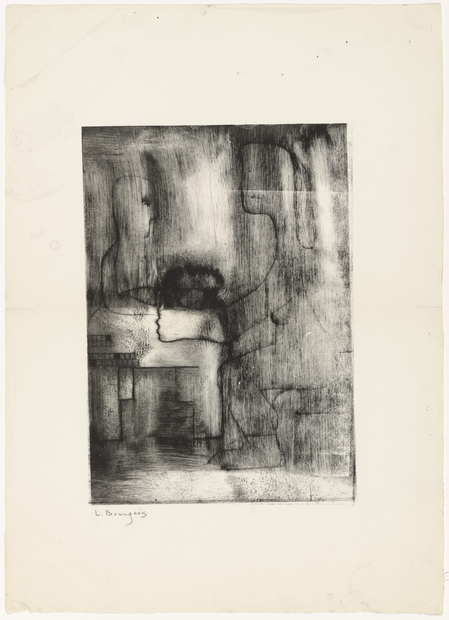 Louise Bourgeois. Pierre, state III of VI, variant