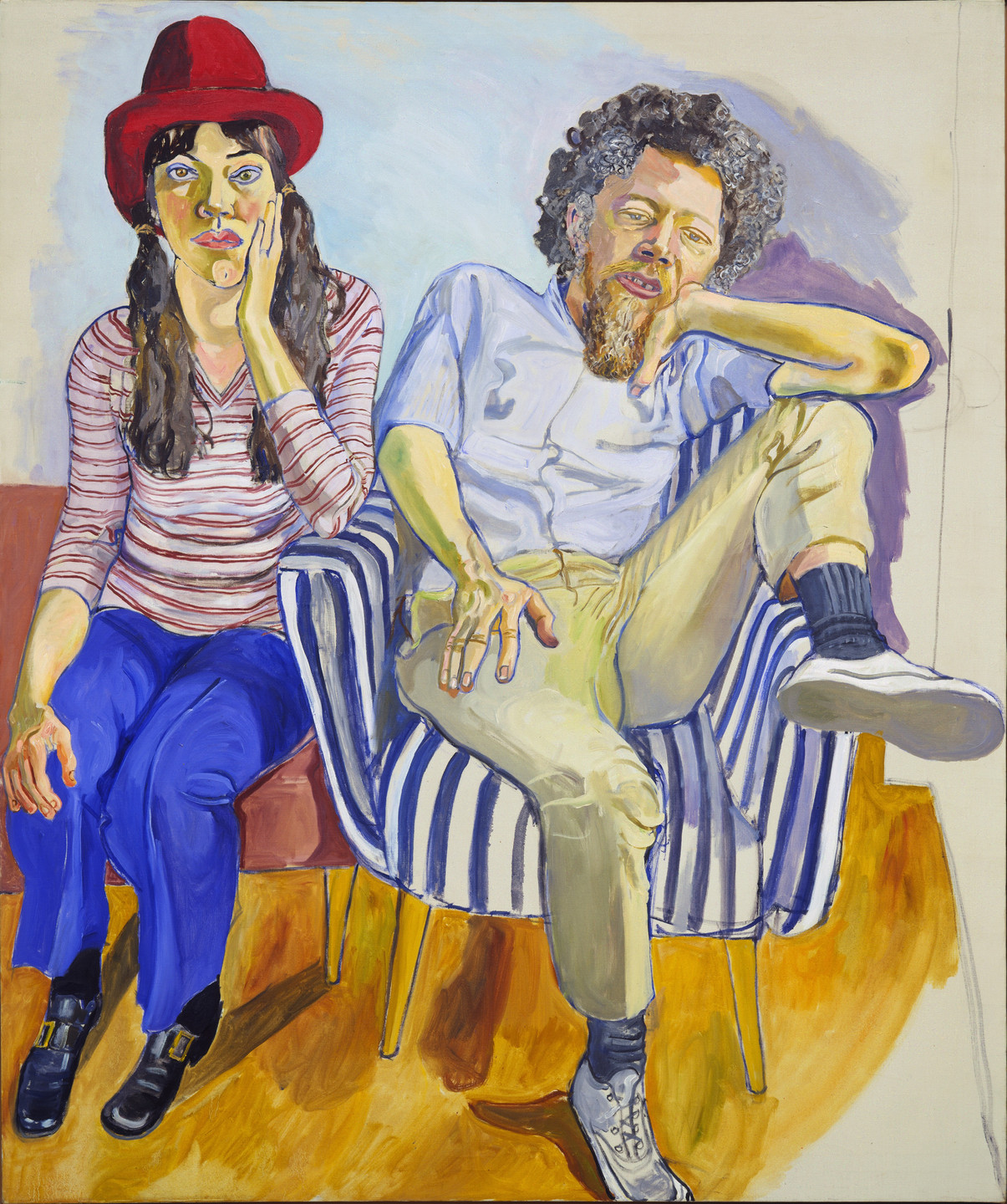 Alice Neel. Benny and Mary Ellen Andrews. 1972