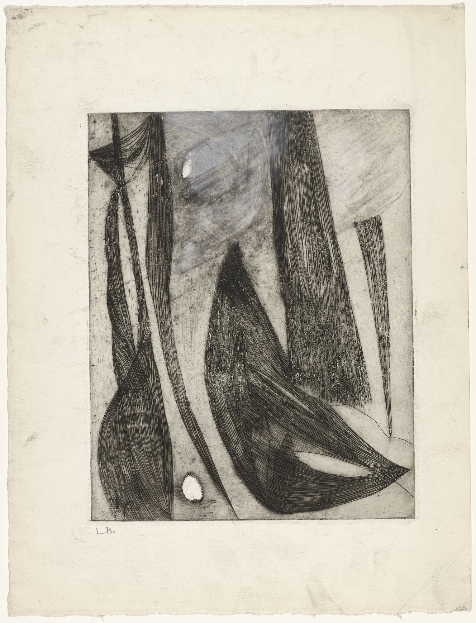 Louise Bourgeois. Ascension Lente, state X of XIV
