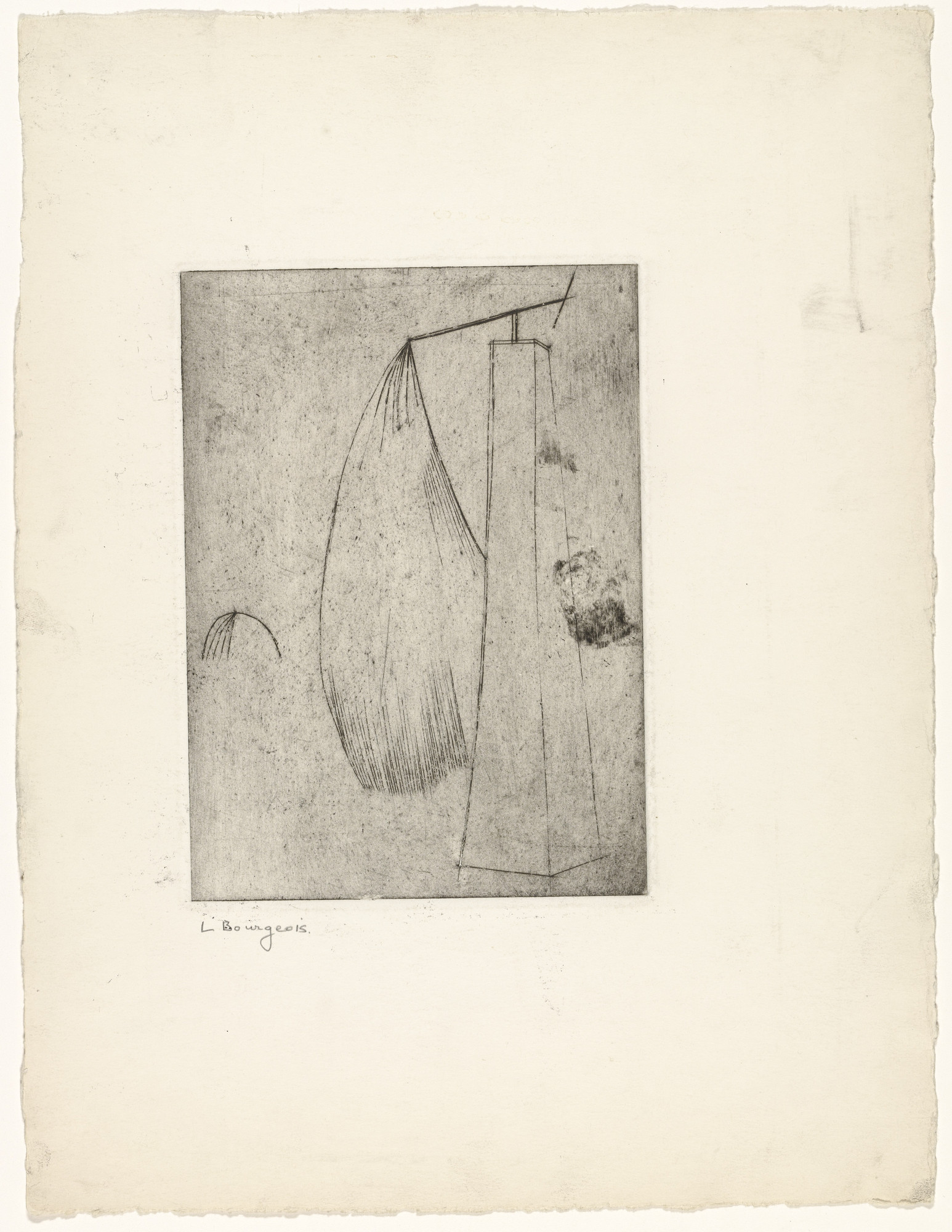 Louise Bourgeois. Pivotage Difficile, state I of VI