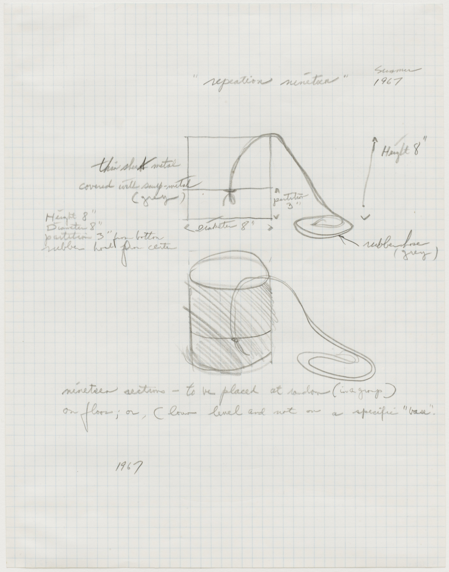 Eva Hesse. Repetition Nineteen