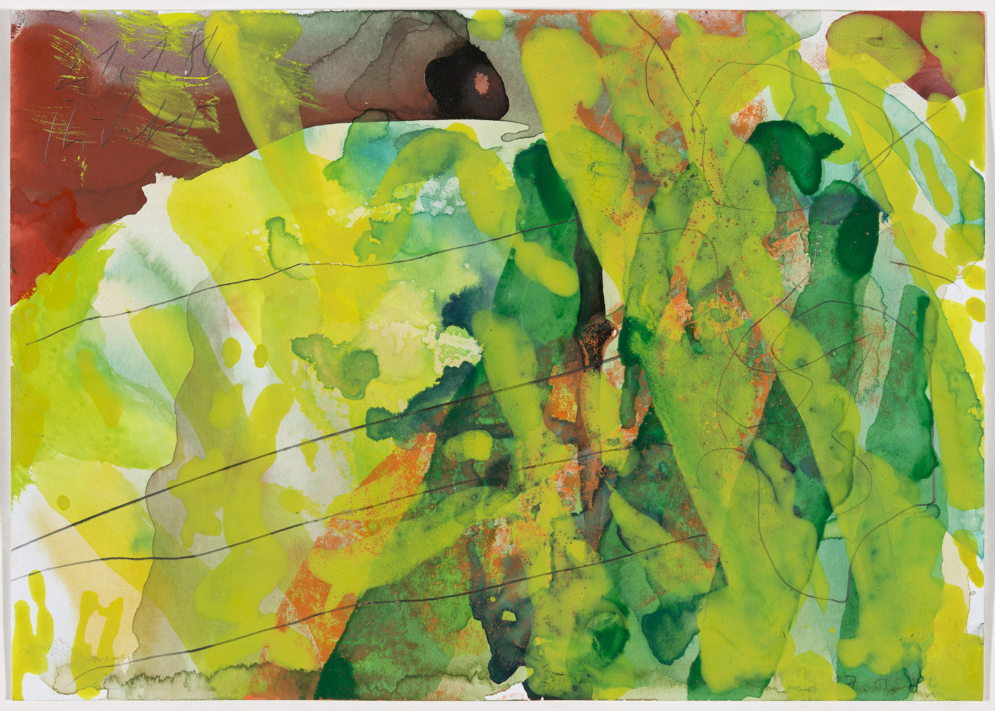 Gerhard Richter. G.A.2 (21.1.84)