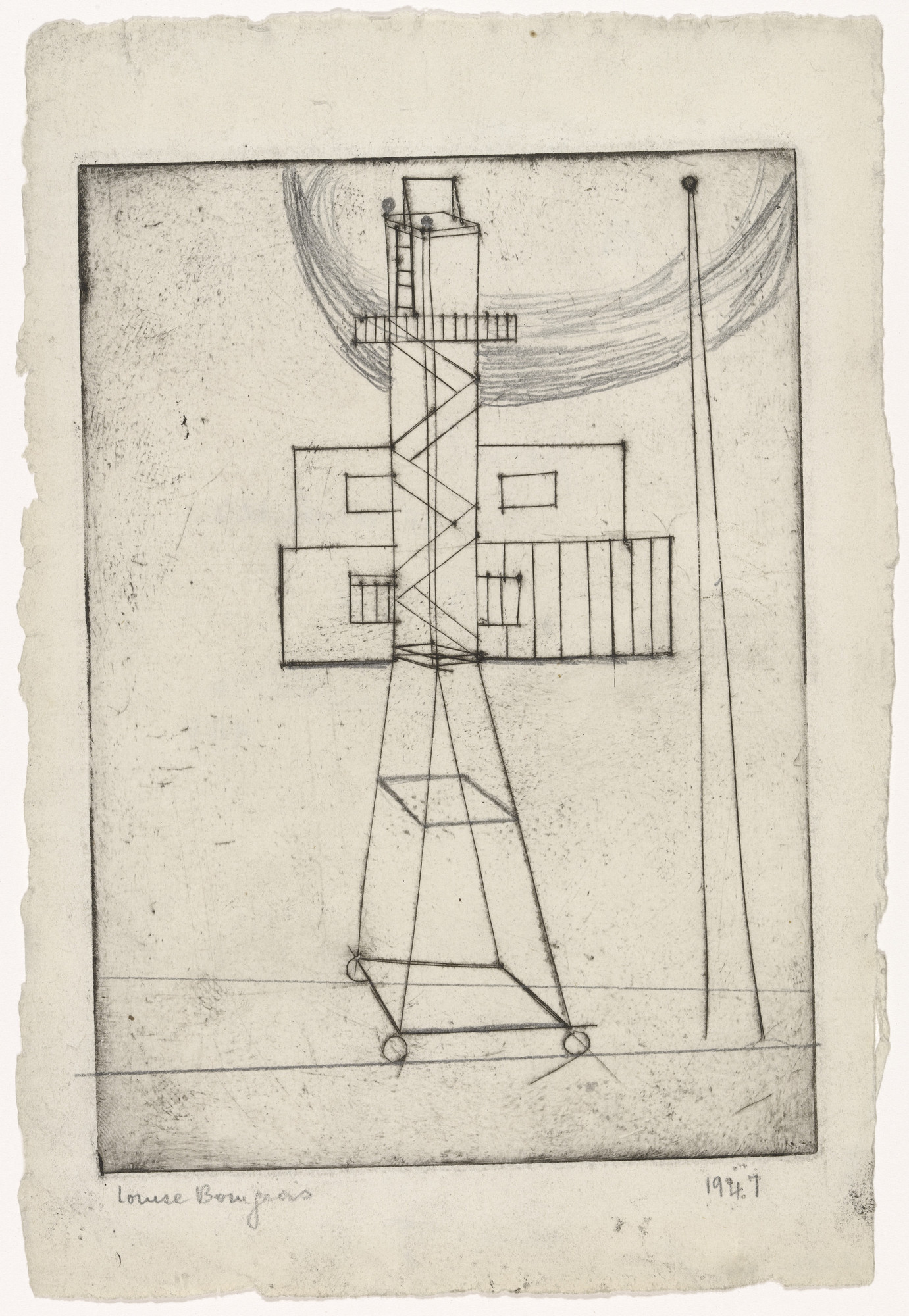 Louise Bourgeois. Pont Transbordeur