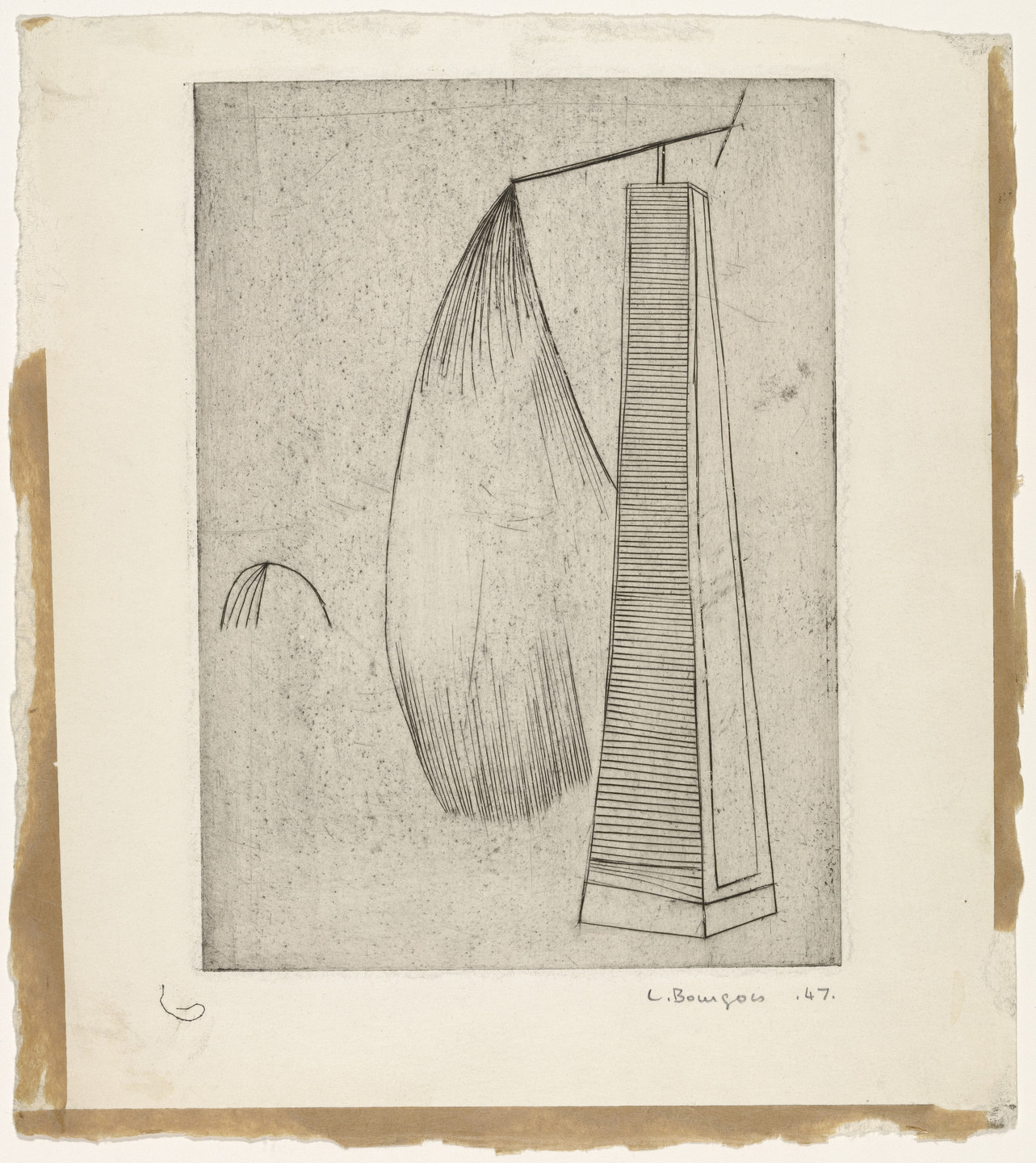 Louise Bourgeois. Pivotage Difficile. 1947