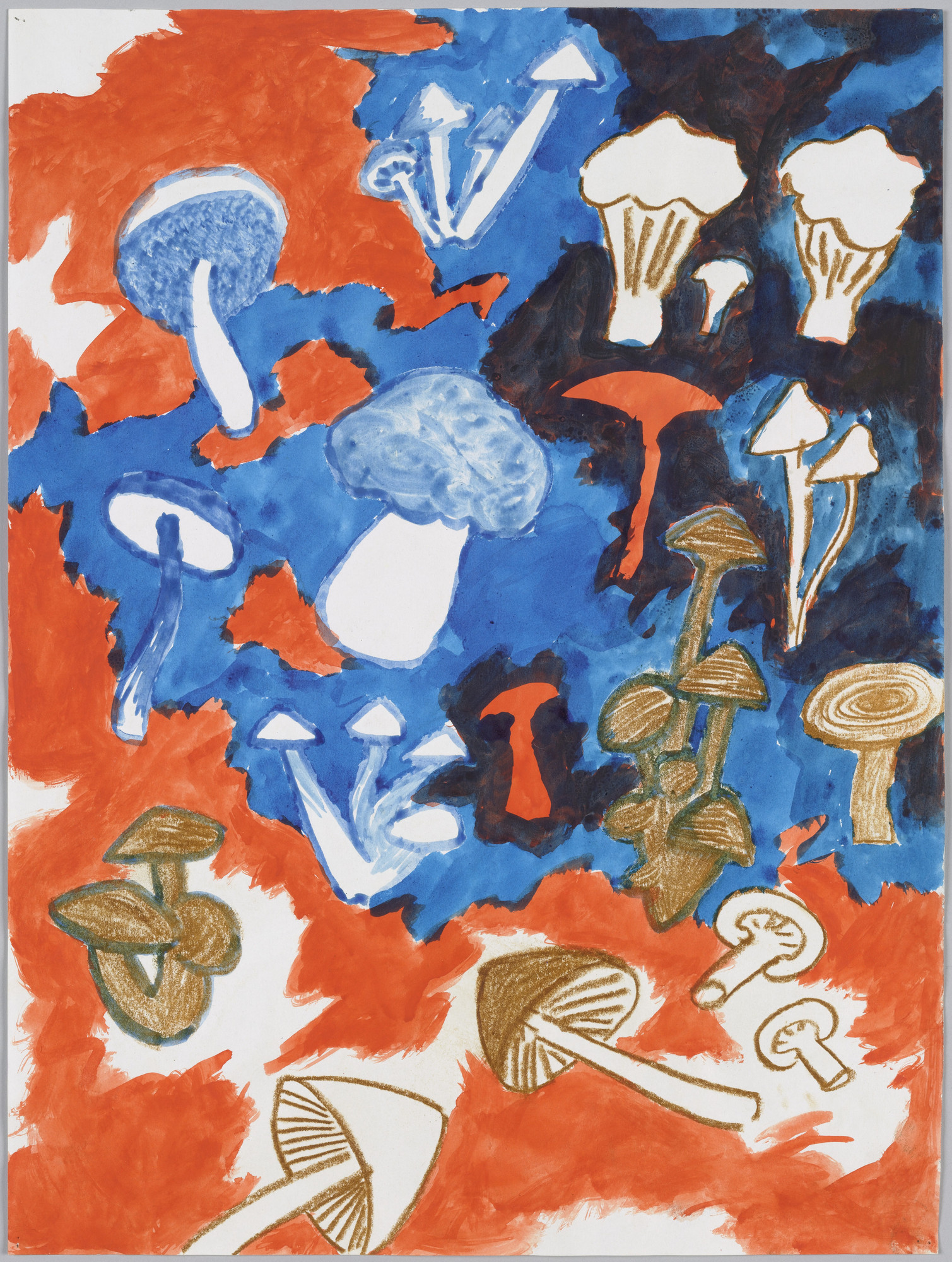 Ingeborg Gabriel. Untitled (mushrooms)