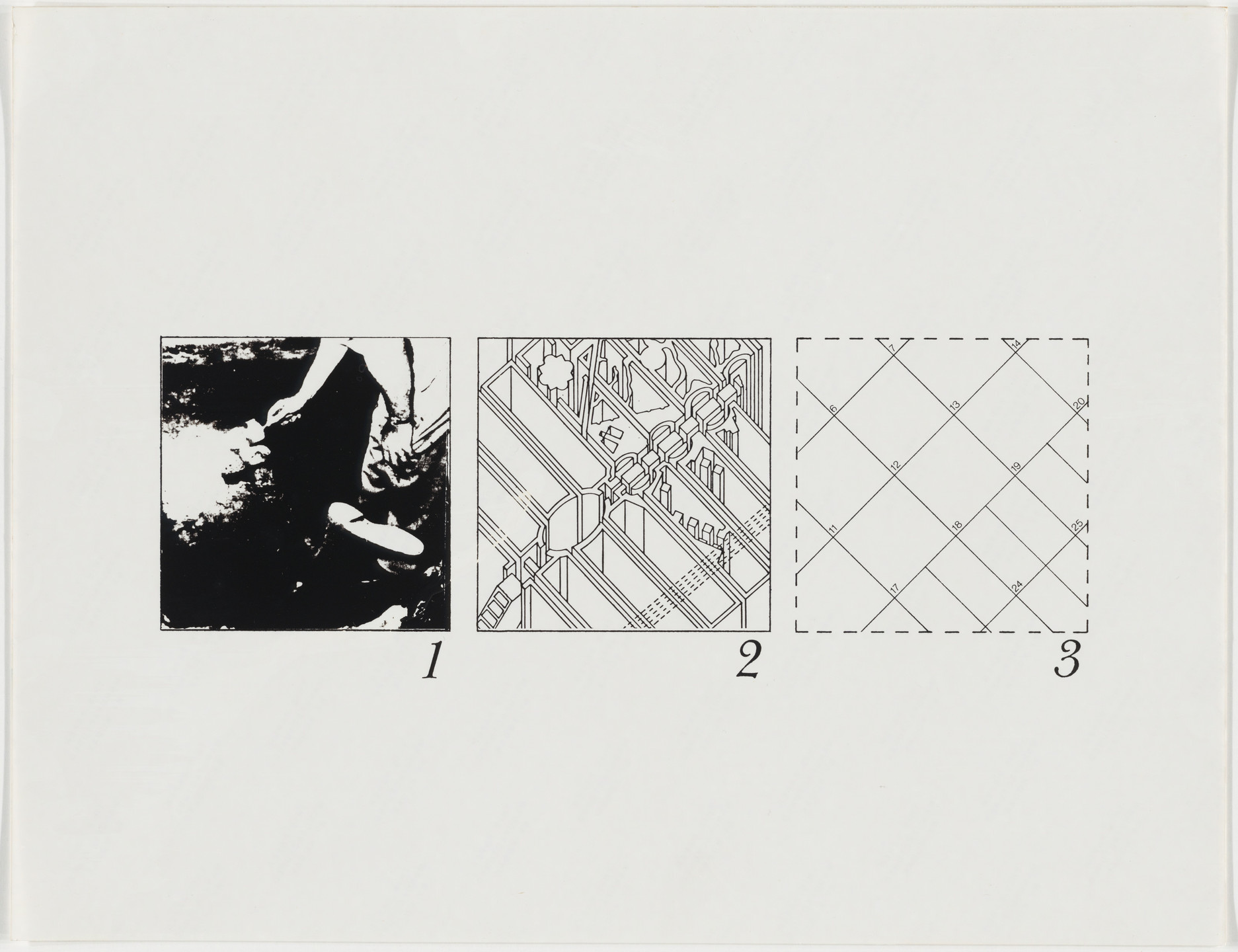 Bernard Tschumi. The Manhattan Transcripts Project, New York, New York, Episode 1: The Park. 1976-77