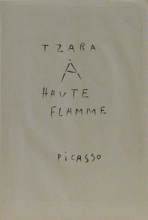 Wrapper front from the illustrated book À Haute Flamme