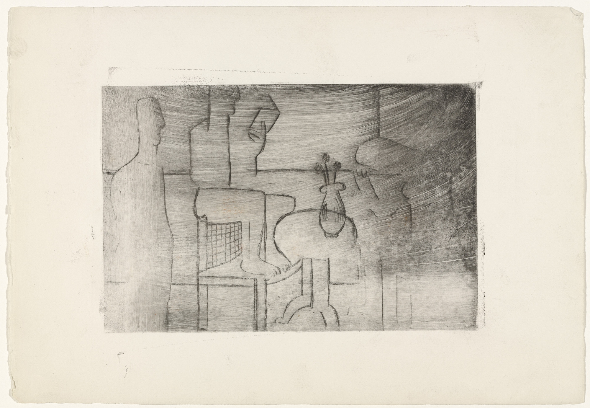 Louise Bourgeois. Youth, state II of X