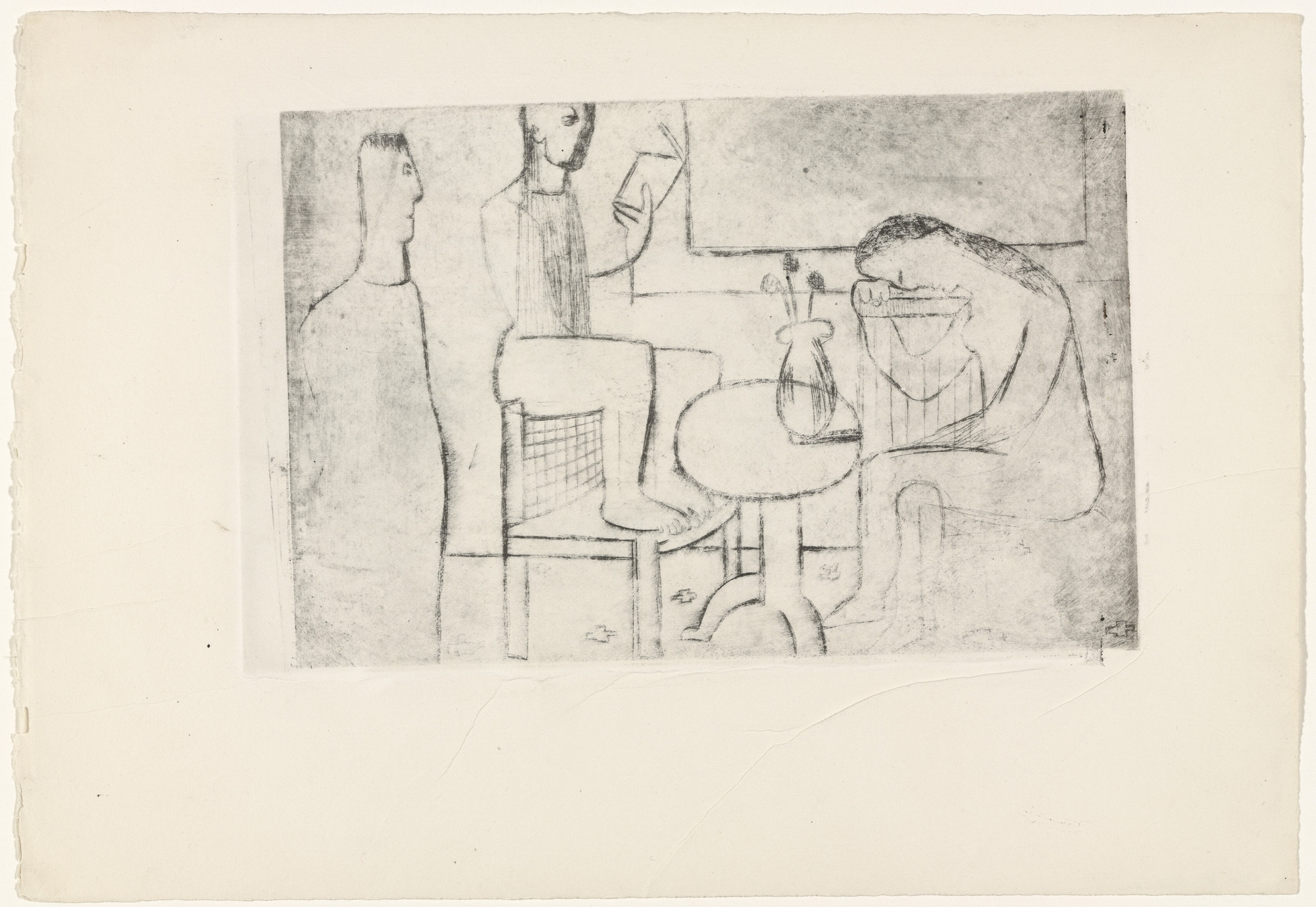 Louise Bourgeois. Youth, state VI of X