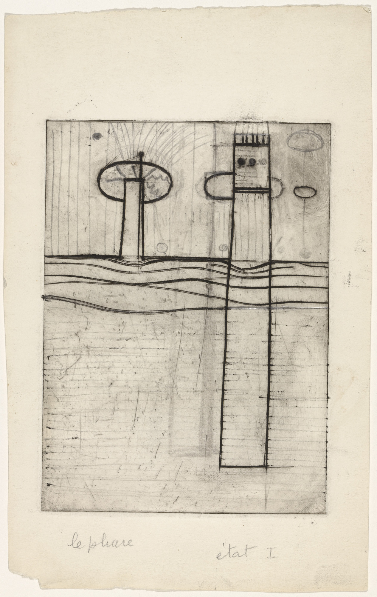 Louise Bourgeois. Le Phare, state I of III