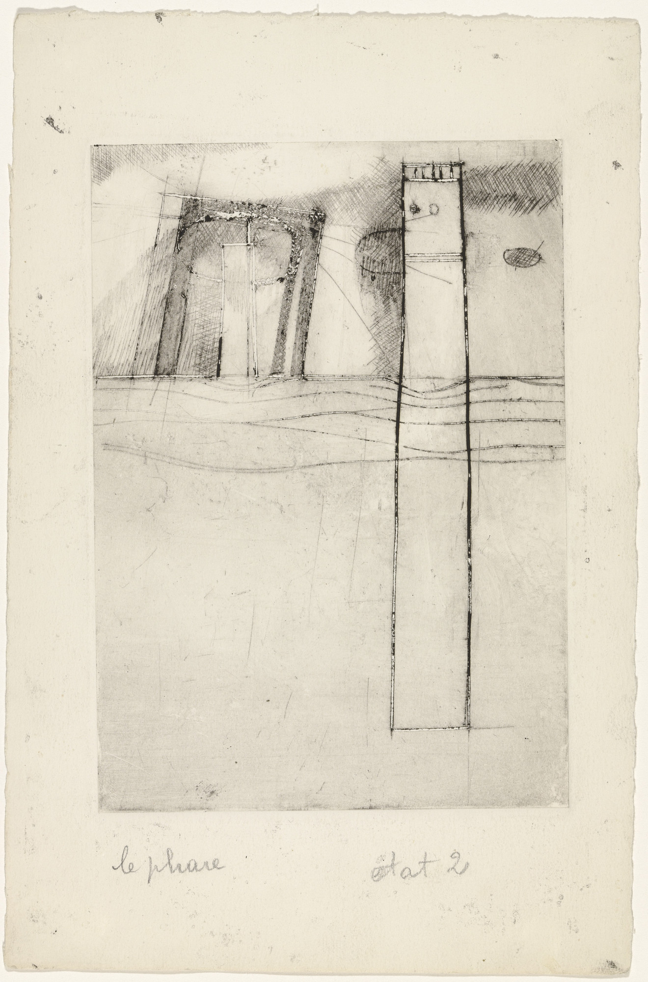 Louise Bourgeois. Le Phare, state III of III