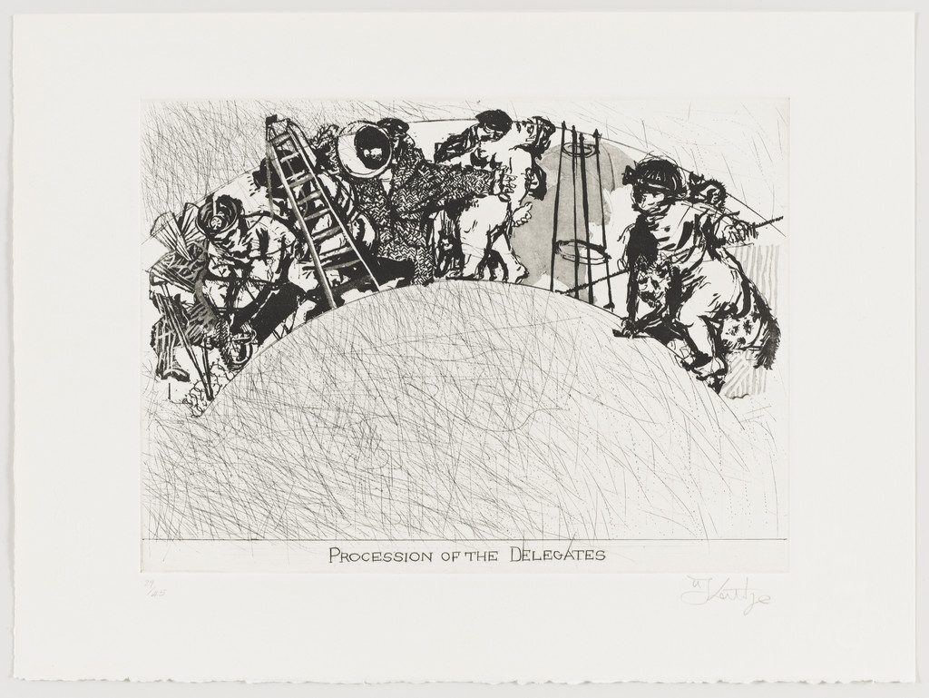 Procession of the Delegates from Little Morals