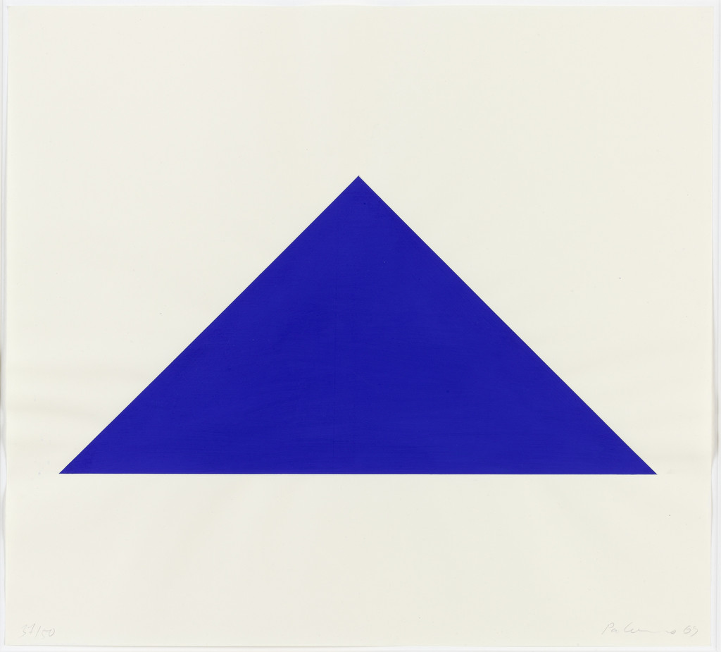 Blue Triangle (Blaues Dreieck)