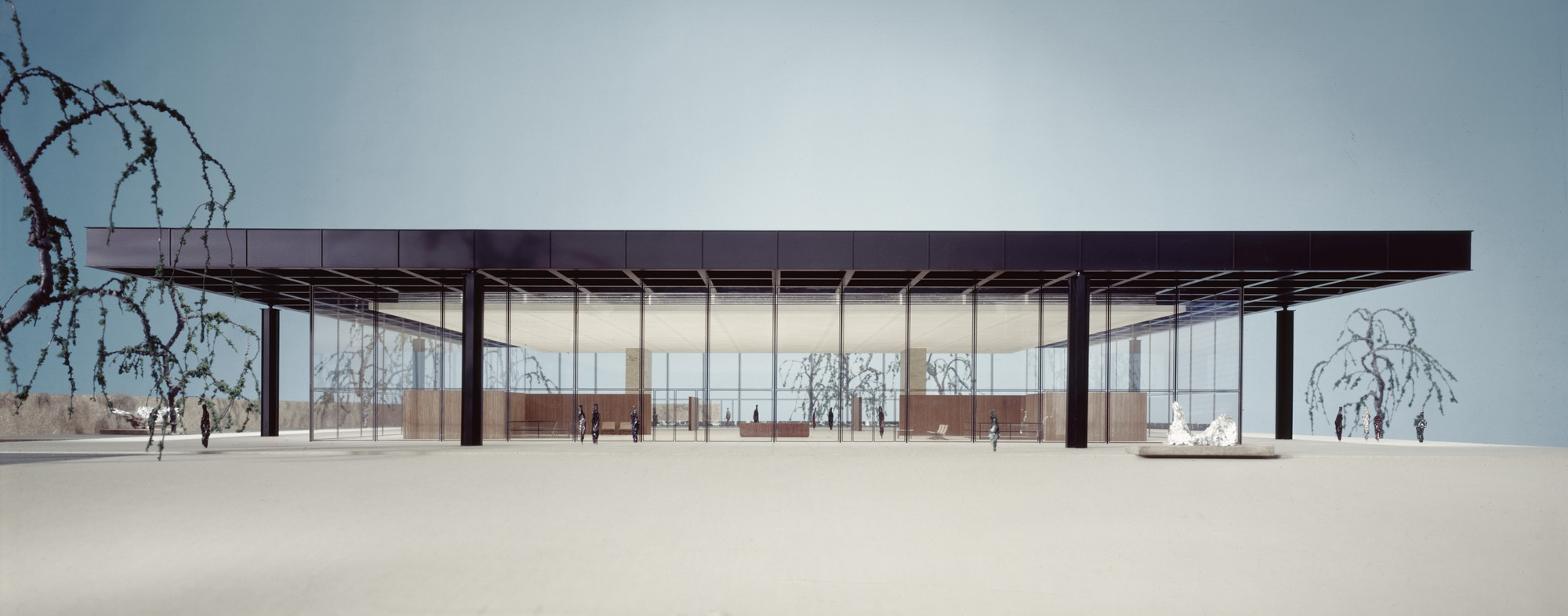 Ludwig Mies van der Rohe. Georg Schaefer Museum project