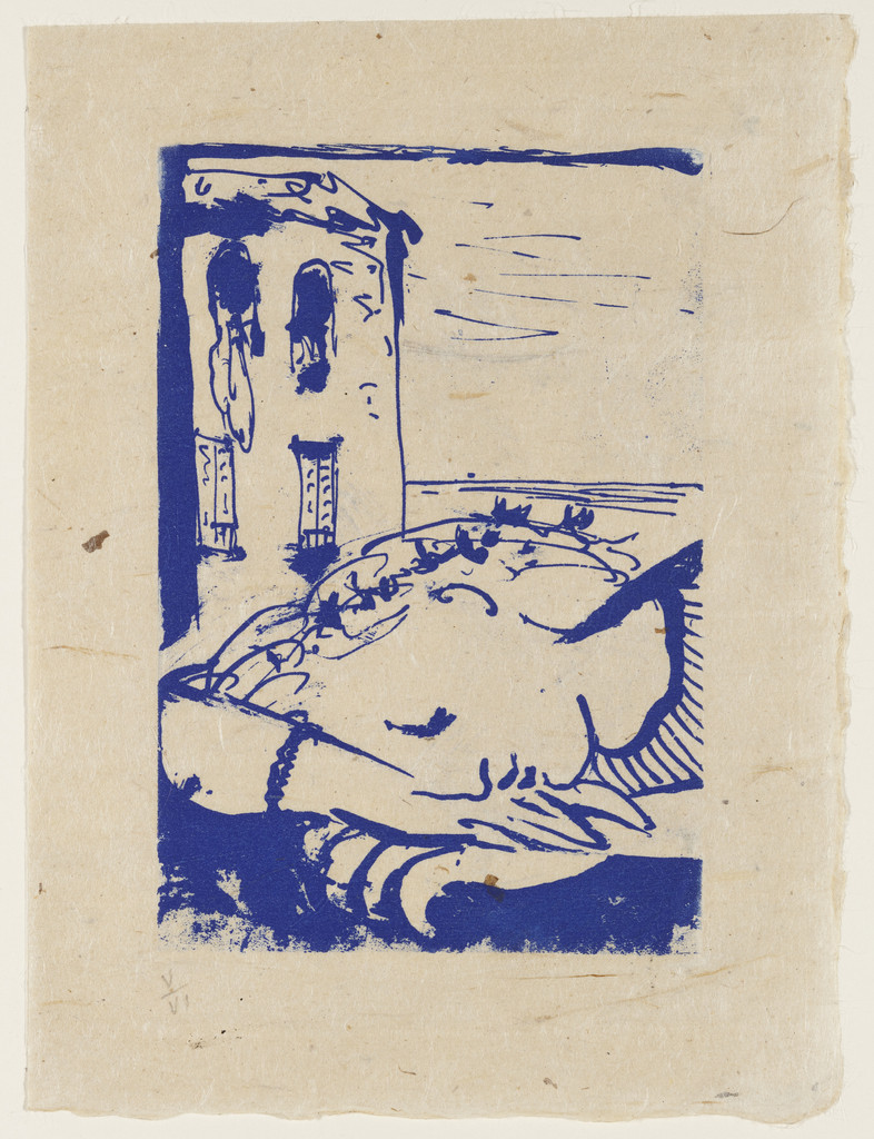 Marie-Thérèse Asleep by the Sea (Marie-Thérèse endormie au bord de la mer)