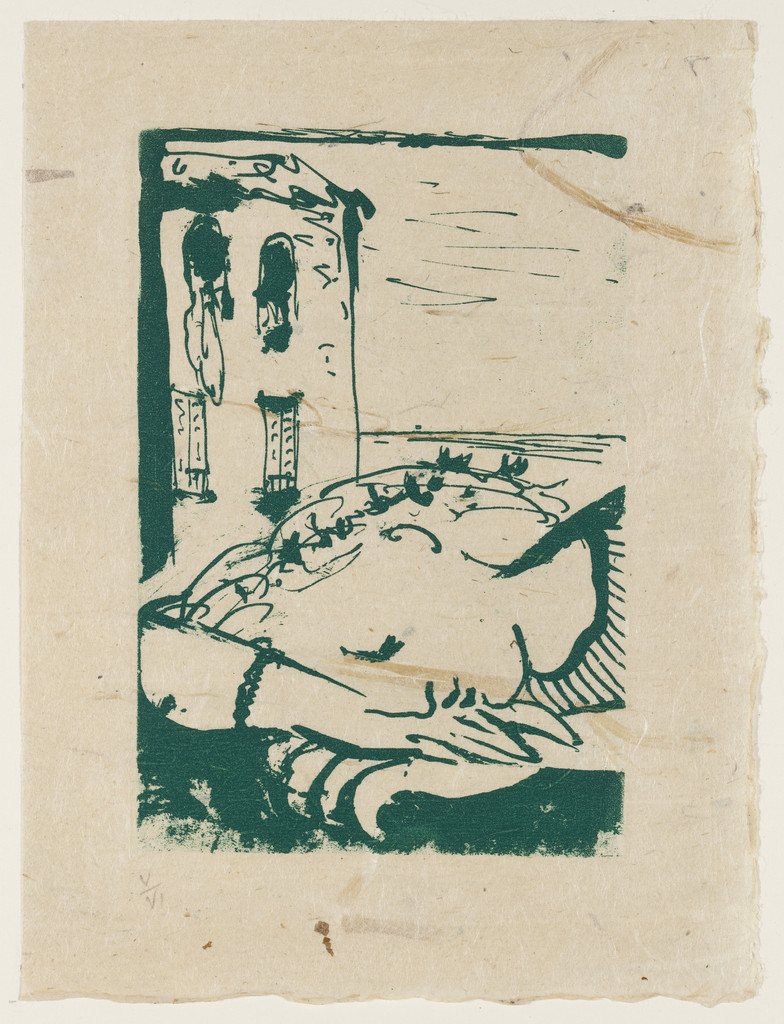 Marie-Thérèse Asleep by the Sea (Marie-Thérèse endormie au bord de la mer)