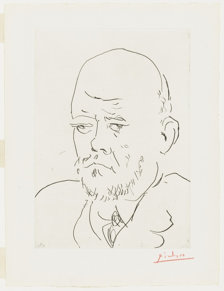 Portrait of Vollard III (Portrait de Vollard. III) from the Vollard Suite (Suite Vollard)