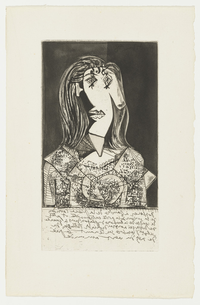 Bust of a Seated Woman (Buste de femme à la chaise)