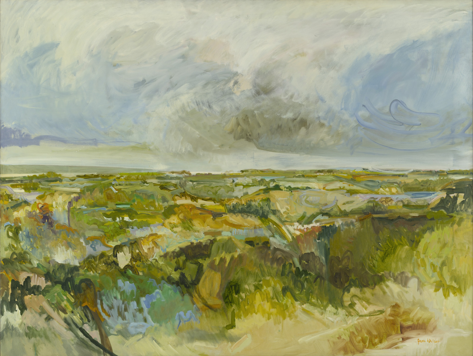 Jane Wilson. The Open Scene. 1960