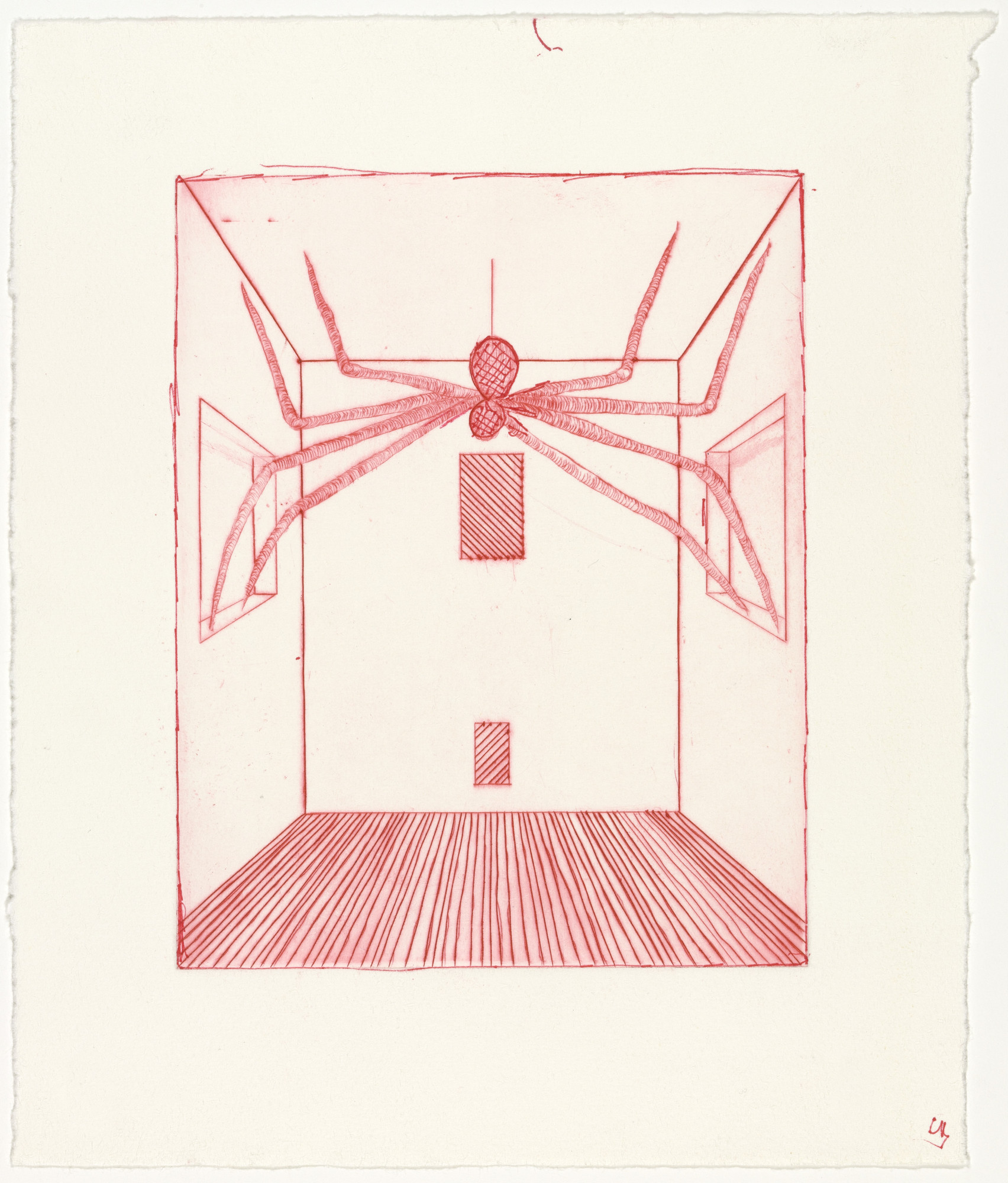 Louise Bourgeois. Spider, plate 11 of 11, version 3 of 3, state II