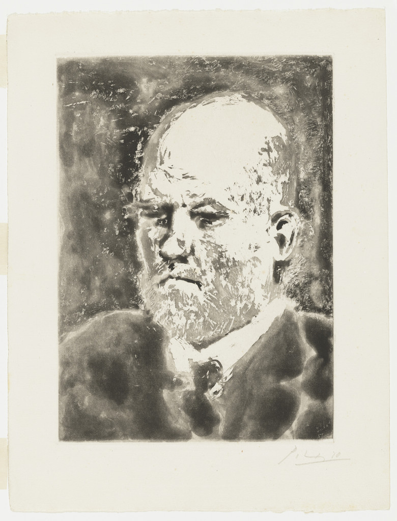 Portrait of Vollard I (Portrait de Vollard. I) from the Vollard Suite (Suite Vollard)