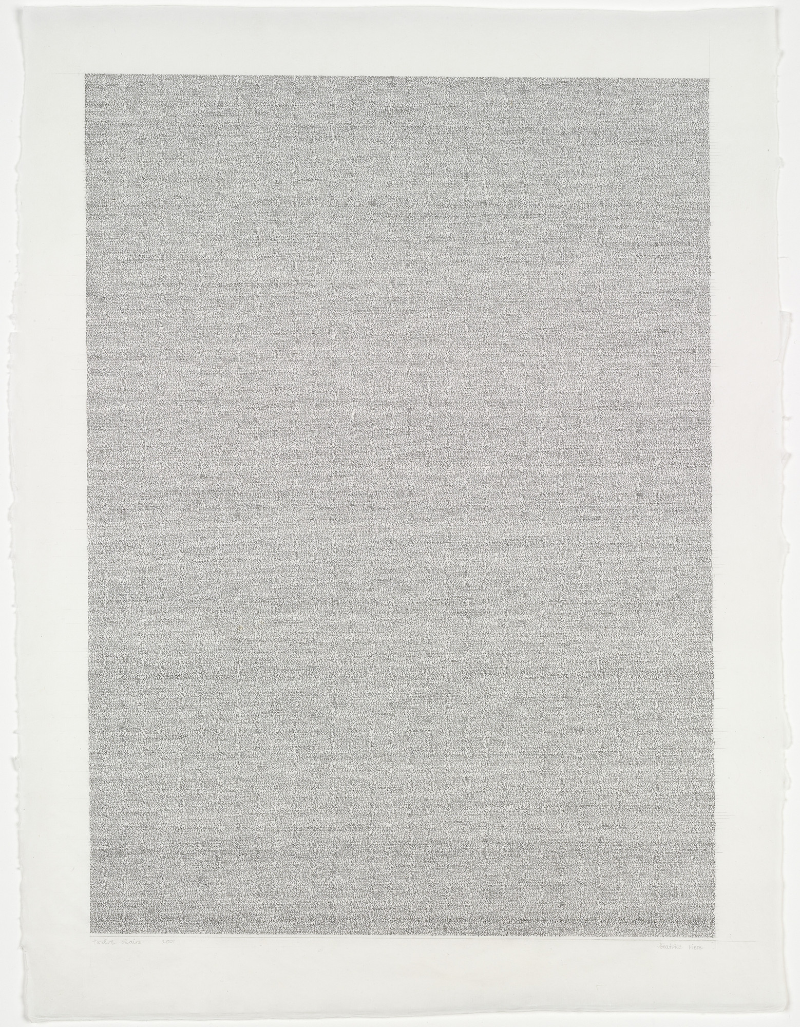 Beatrice Riese. Twelve Chairs. 2001 | MoMA