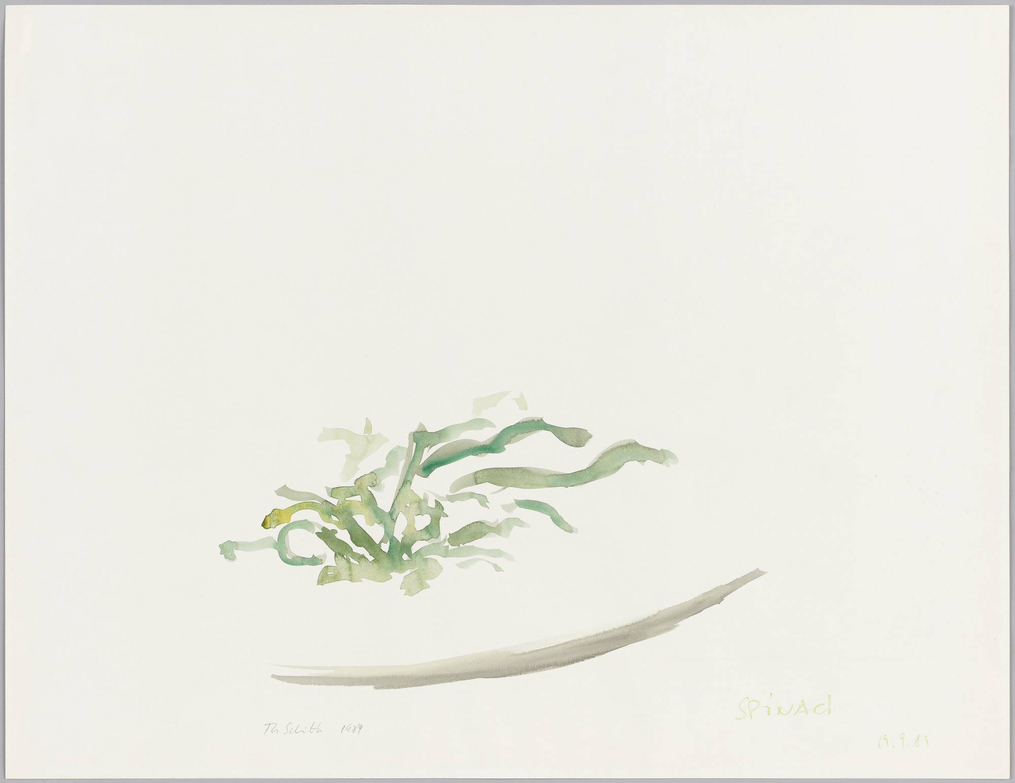 Thomas Schütte. Spinaci