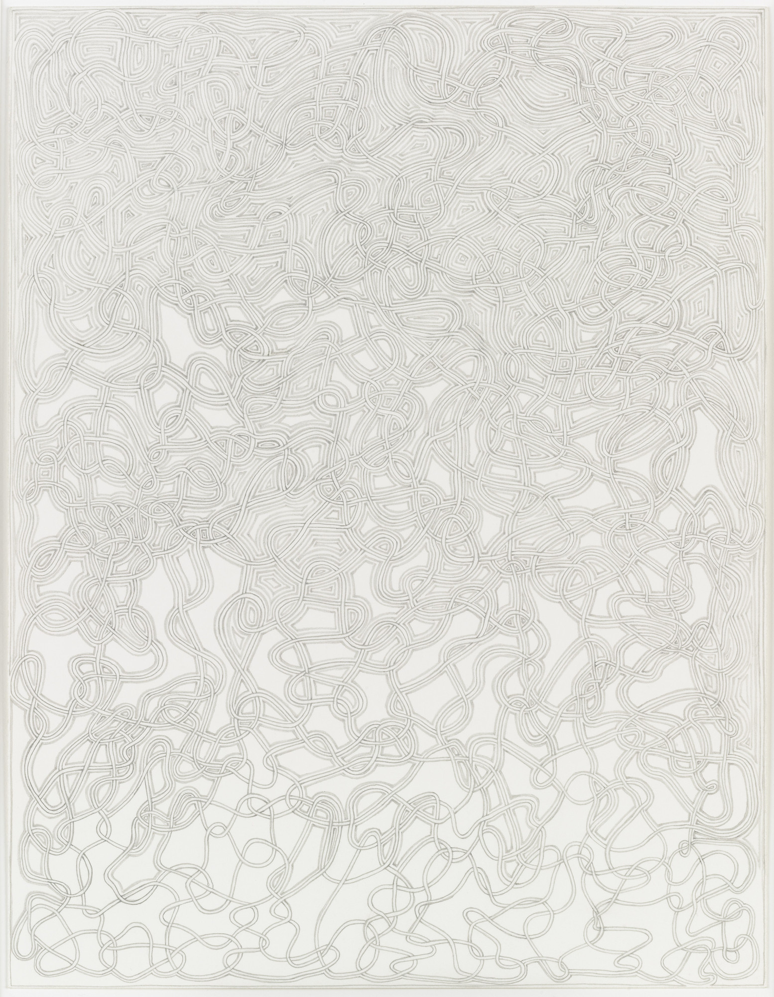 James Siena. Partially Coffered Unknot