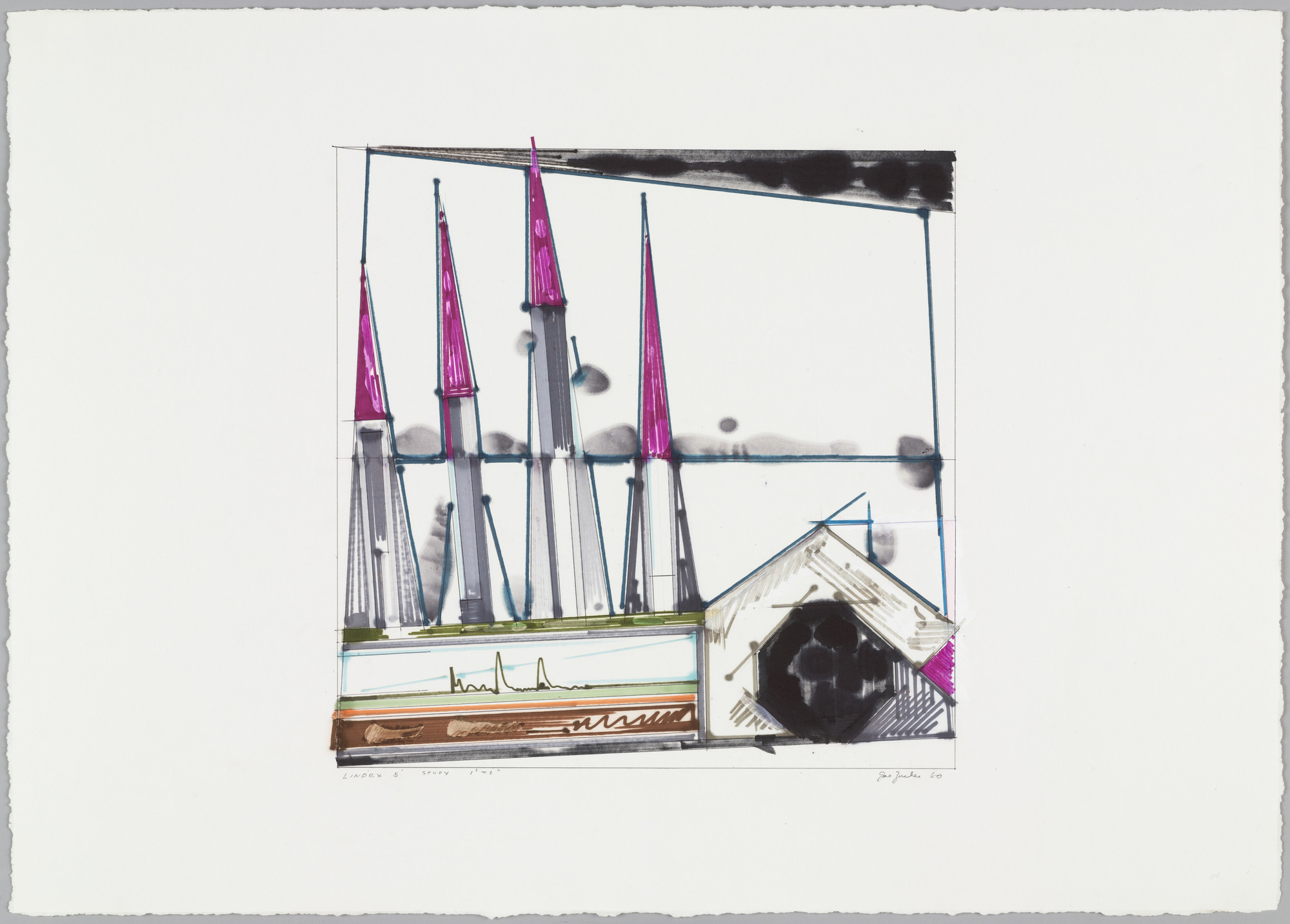 Joe Zucker. Lindex 5&#39; Study. 1980