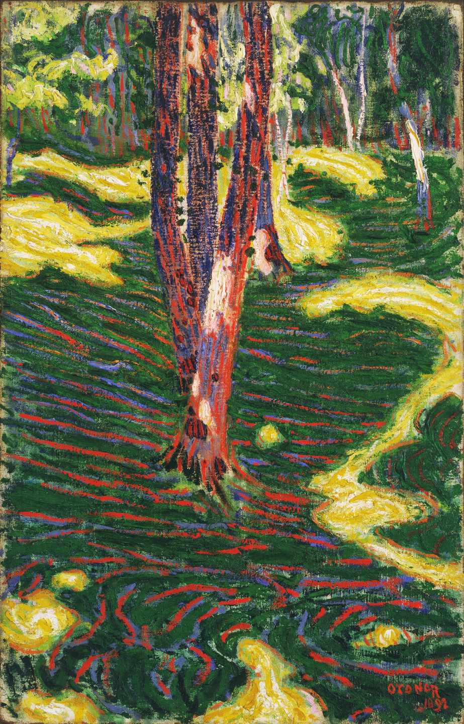 Roderic O&#39;Conor. The Glade. 1892