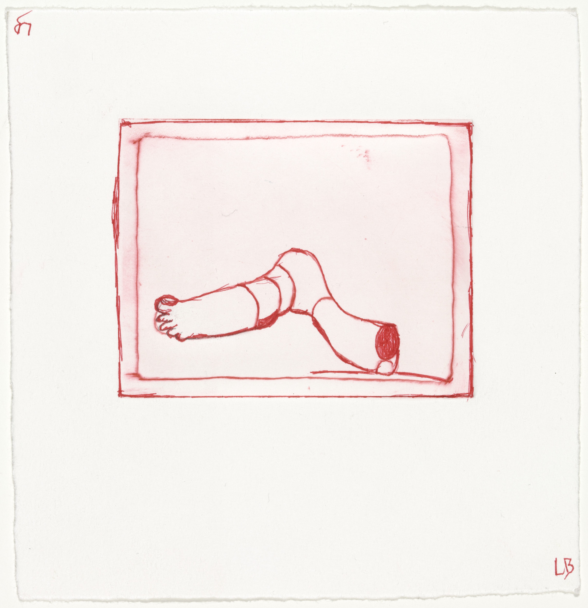 Louise Bourgeois. Hold My Bones, version 2 of 2, state II of V