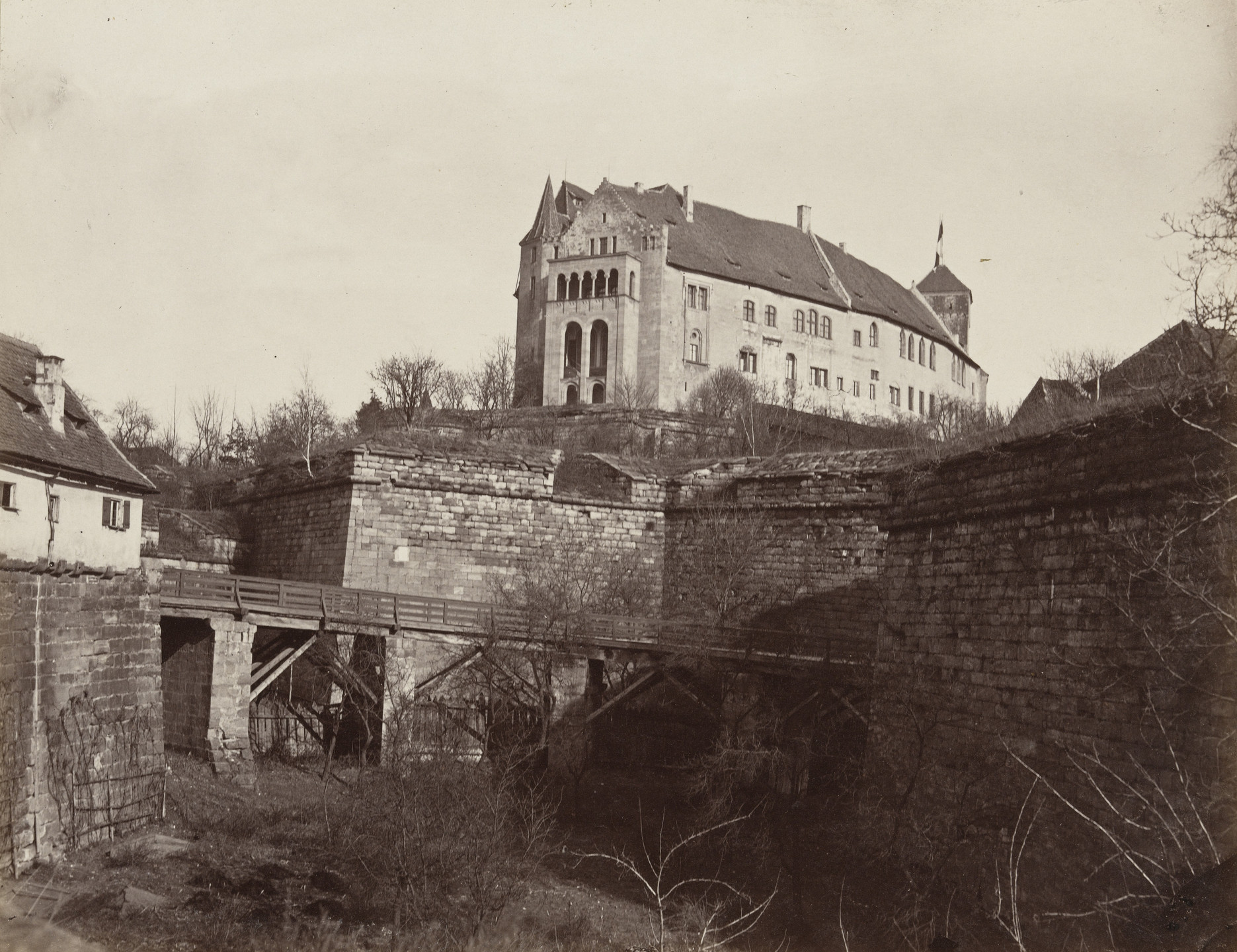 Johann Hahn. Die Burg Von S.W.. 1871