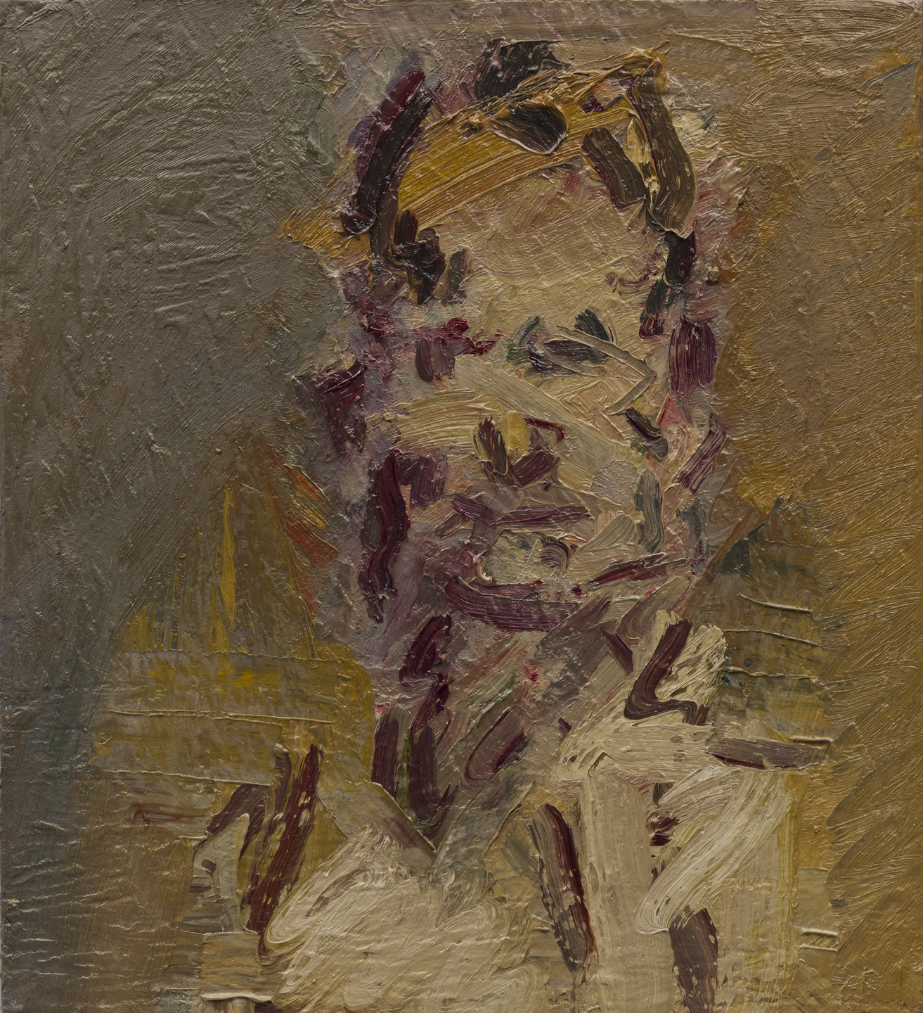 Frank Auerbach. Head of Jake. 2006-07