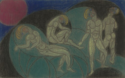 Vaslav Nijinsky. Untitled (Figures). c. 1917–18