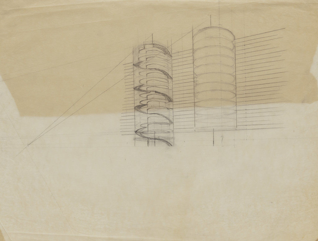 Suspension Houses Project (Perspective)