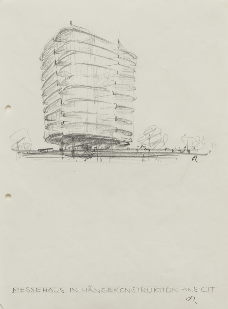 Suspended Commercial Fair House Project (Perspective)