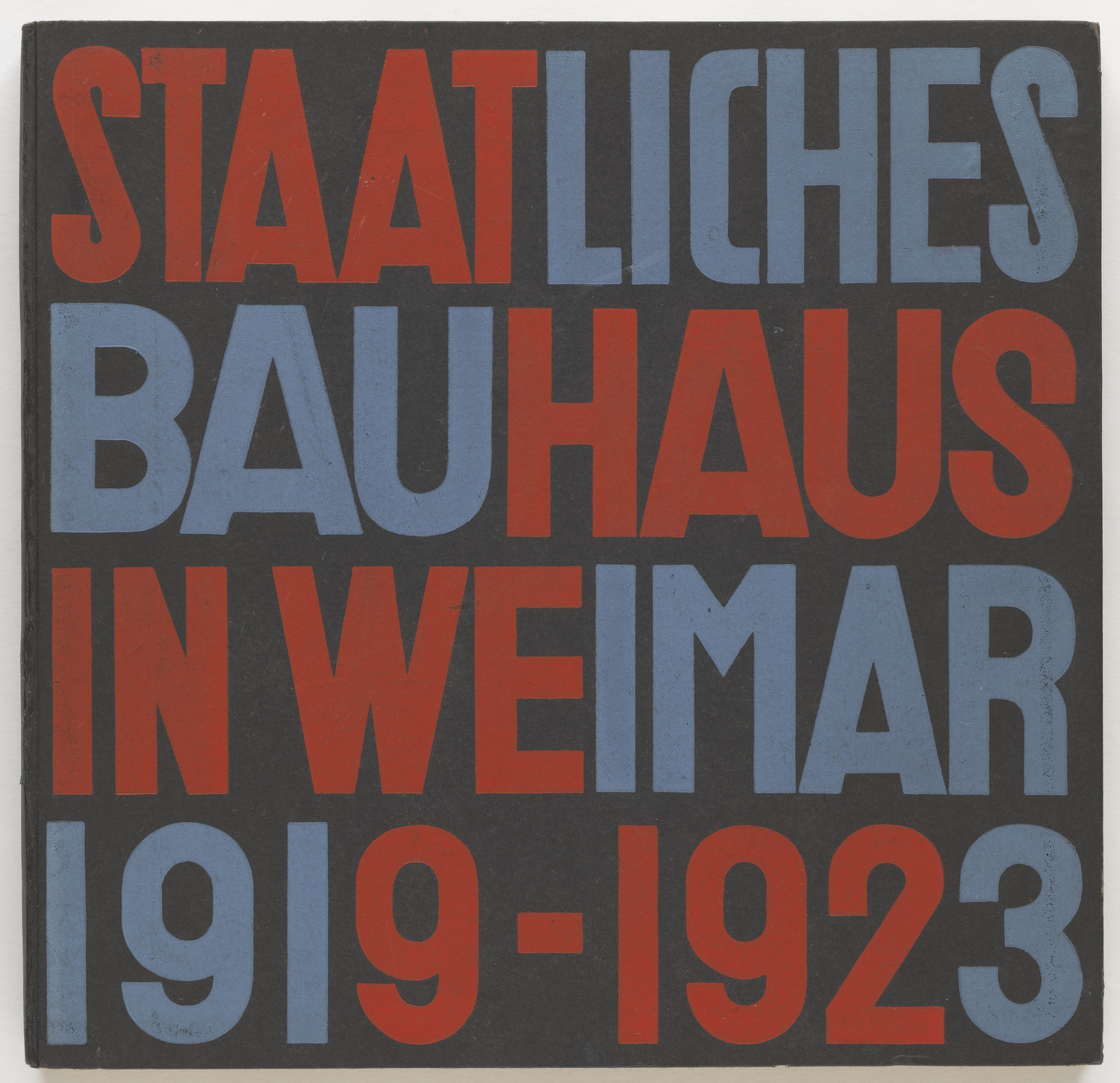 Herbert Bayer, László Moholy-Nagy. Staatliches Bauhaus in Weimar 1919-1923. 1923