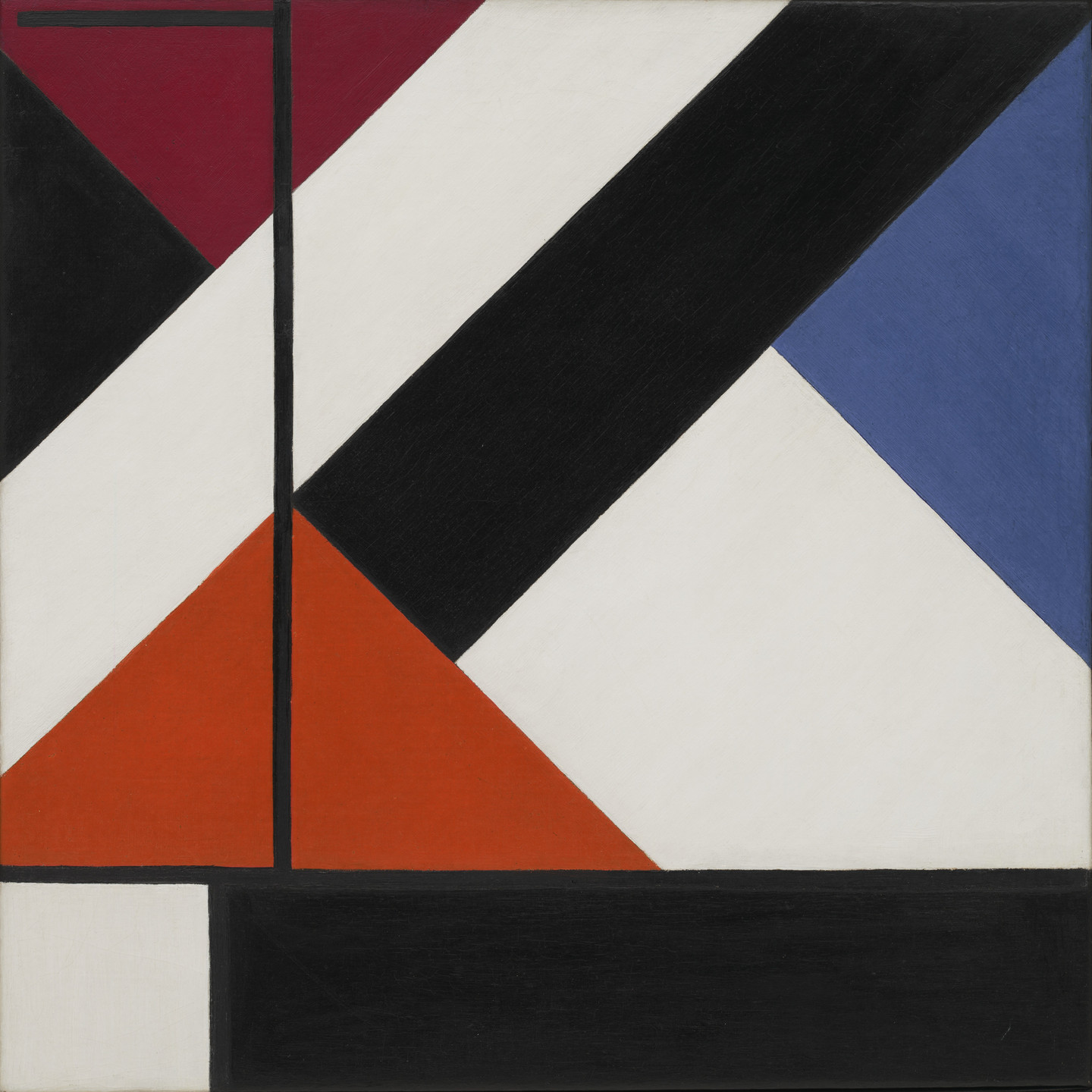 Theo van Doesburg. Simultaneous Counter-Composition. 1929-30 | MoMA