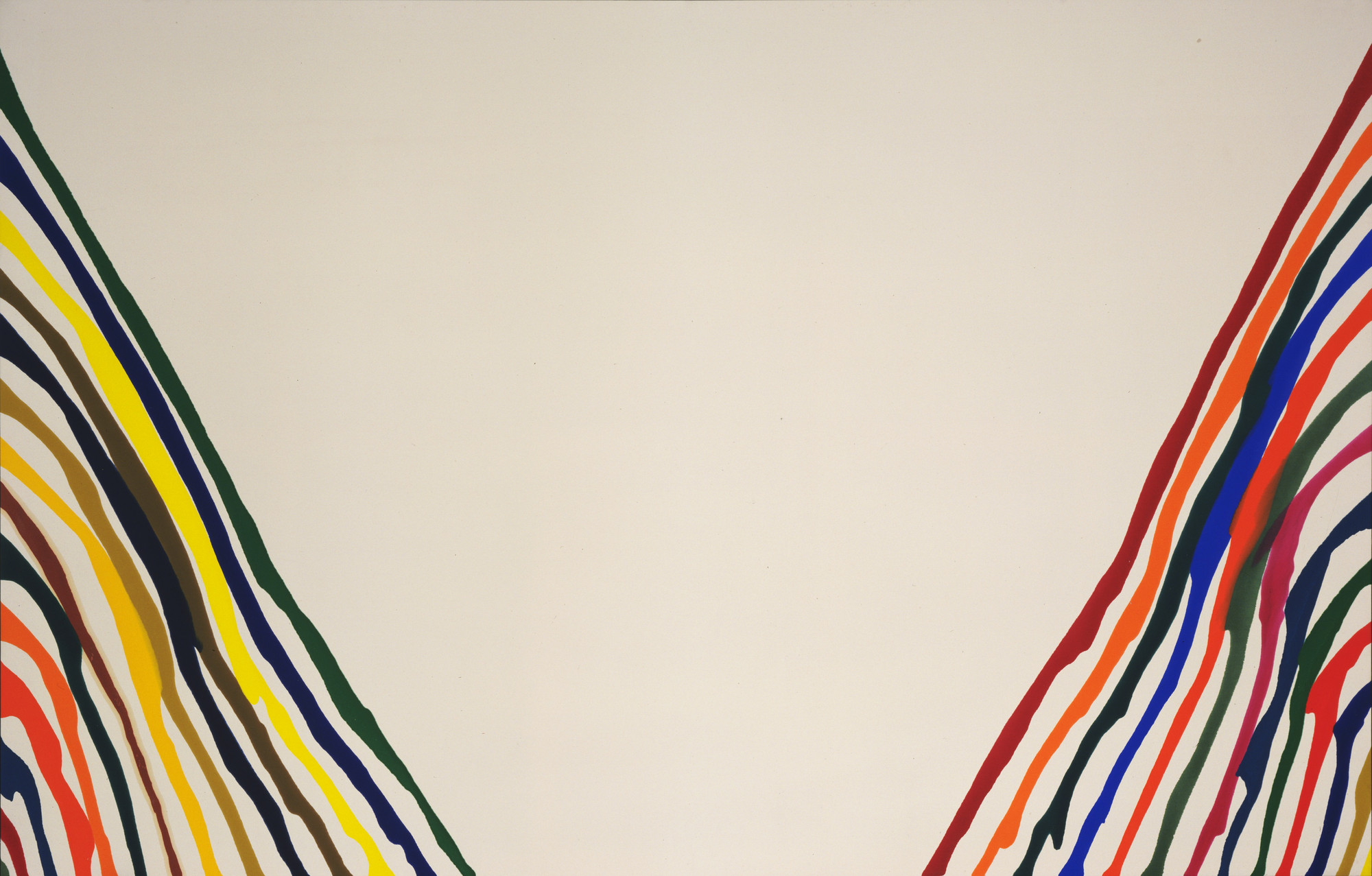 Morris Louis. Beta Lambda. 1961