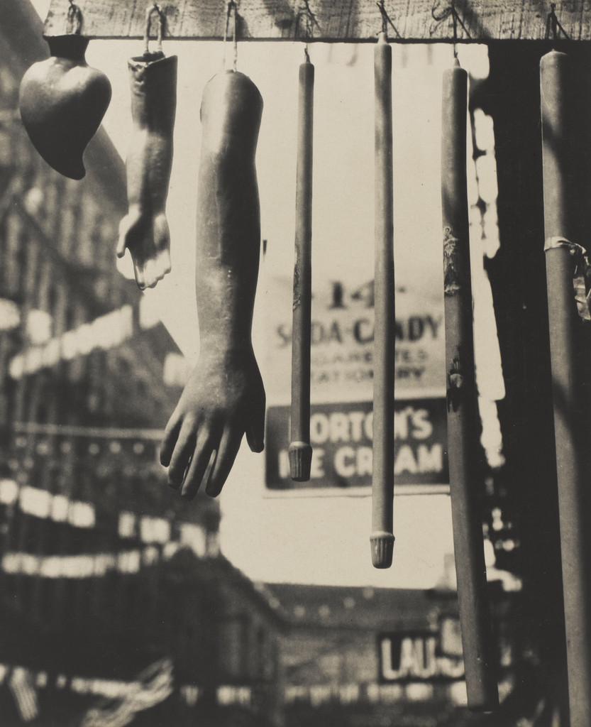 Votive Candles, New York City, Walker Evans, 1929–30