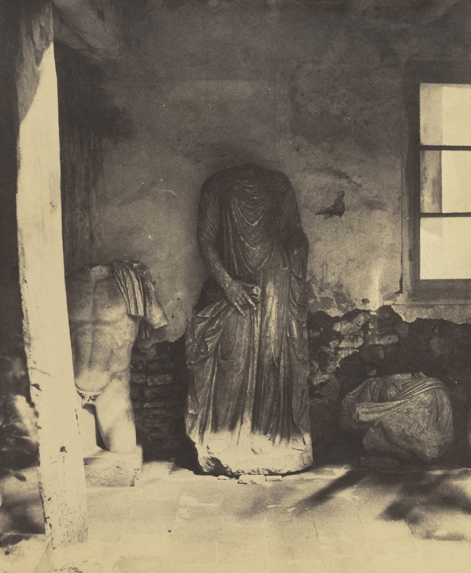 John B. Greene. Statue Fragments, Museum of Cherchell