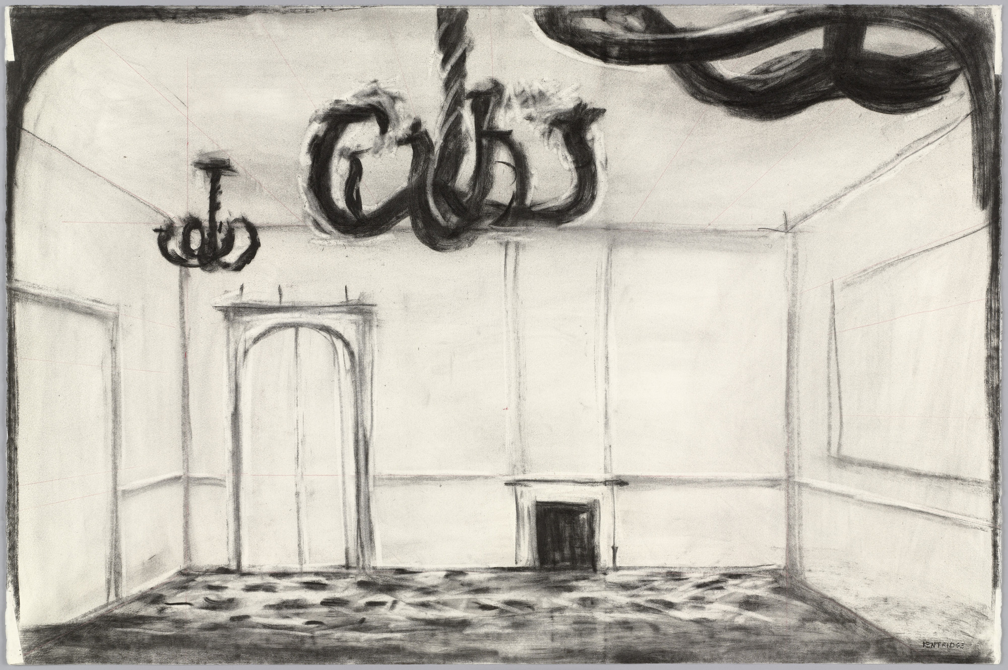 William Kentridge. Drawing from Zeno Writing