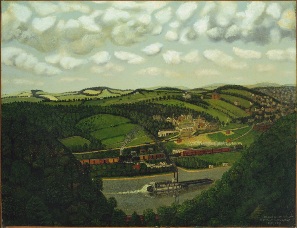 Through Coleman Hollow up the Allegheny Valley, John Kane, c. 1928