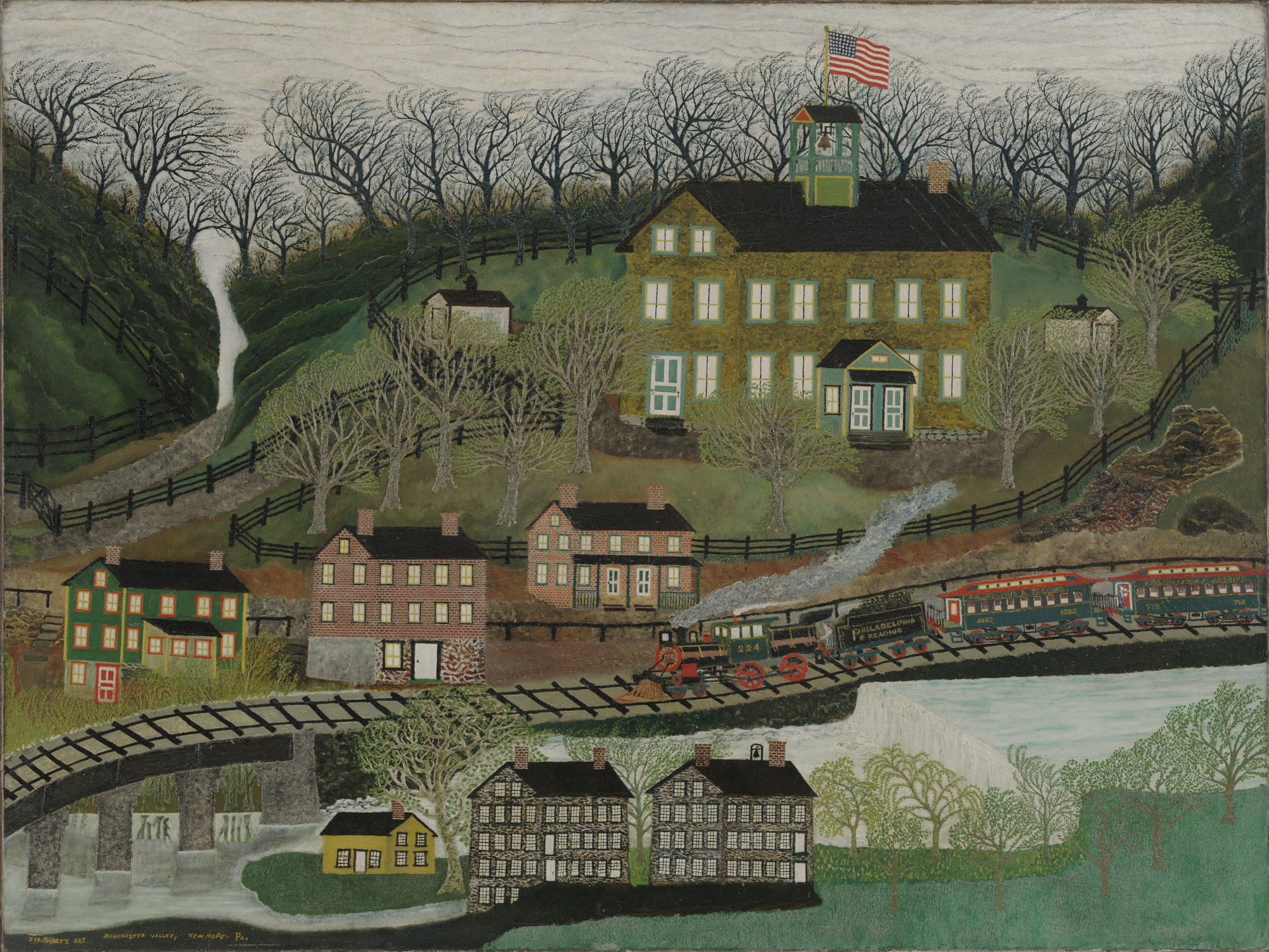 Joseph Pickett. Manchester Valley. 1914-18?