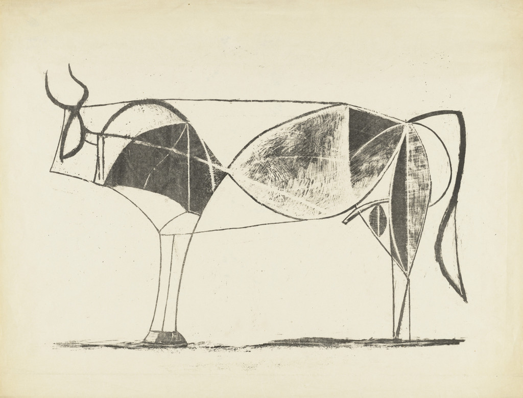 The Bull (Le Taureau), counterproof of state X