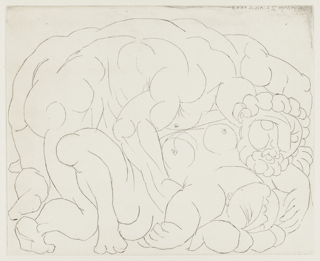 The Embrace I (L'Étreinte. I) from the Vollard Suite (Suite Vollard)