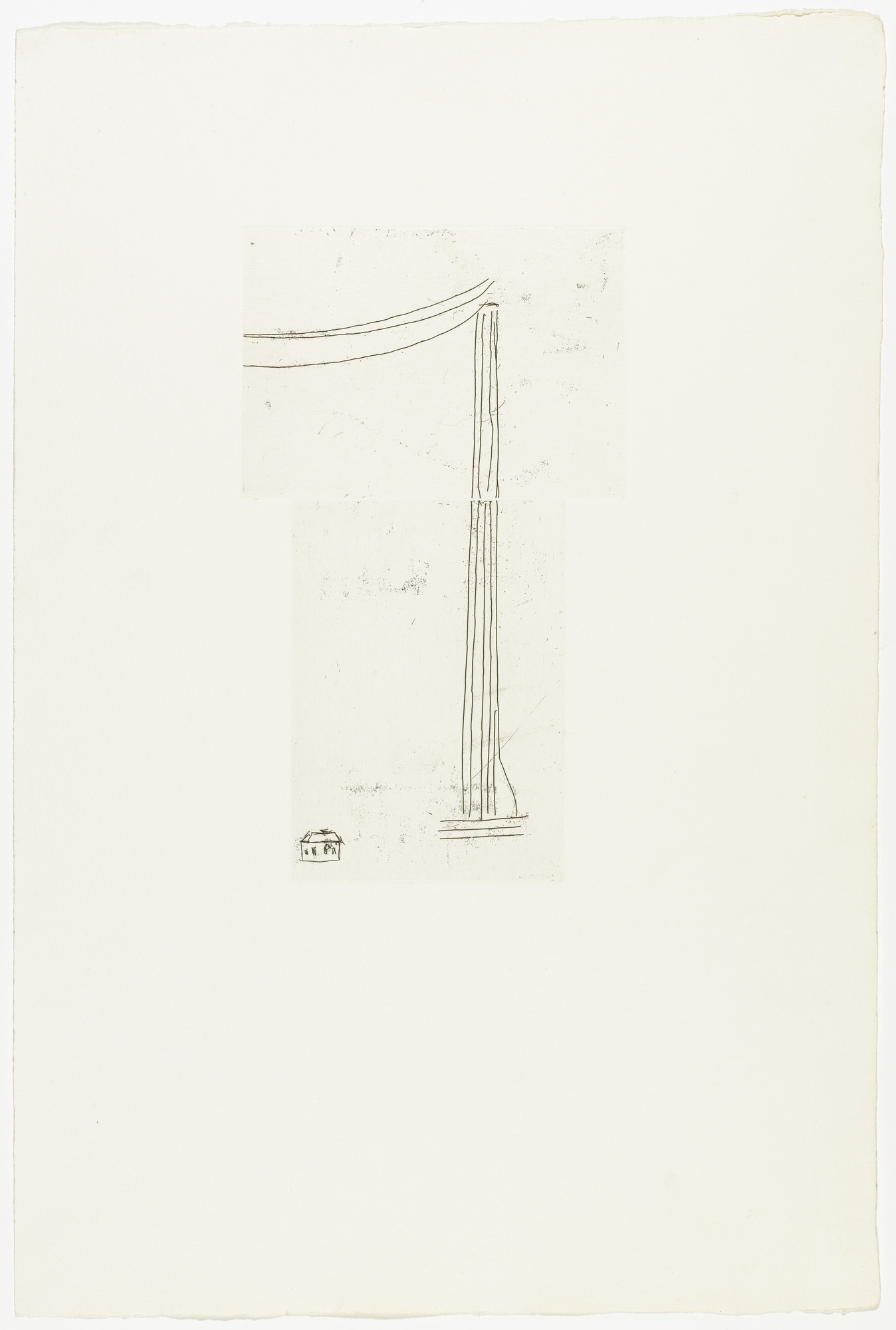 Louise Bourgeois. Strange Fellows, state I of II, variant