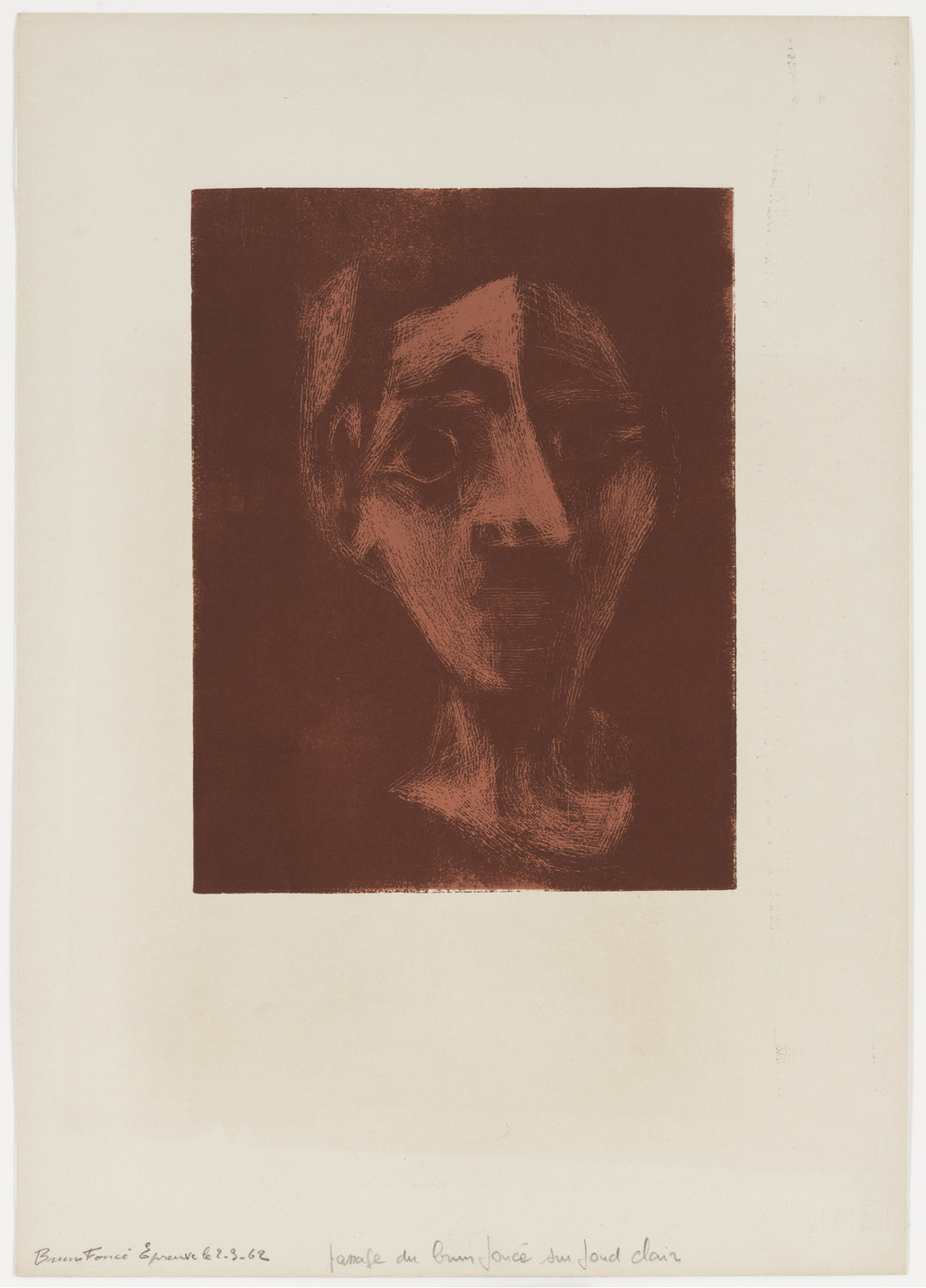 Pablo Picasso. Jacqueline with Headband I (Jacqueline au bandeau I). 1962